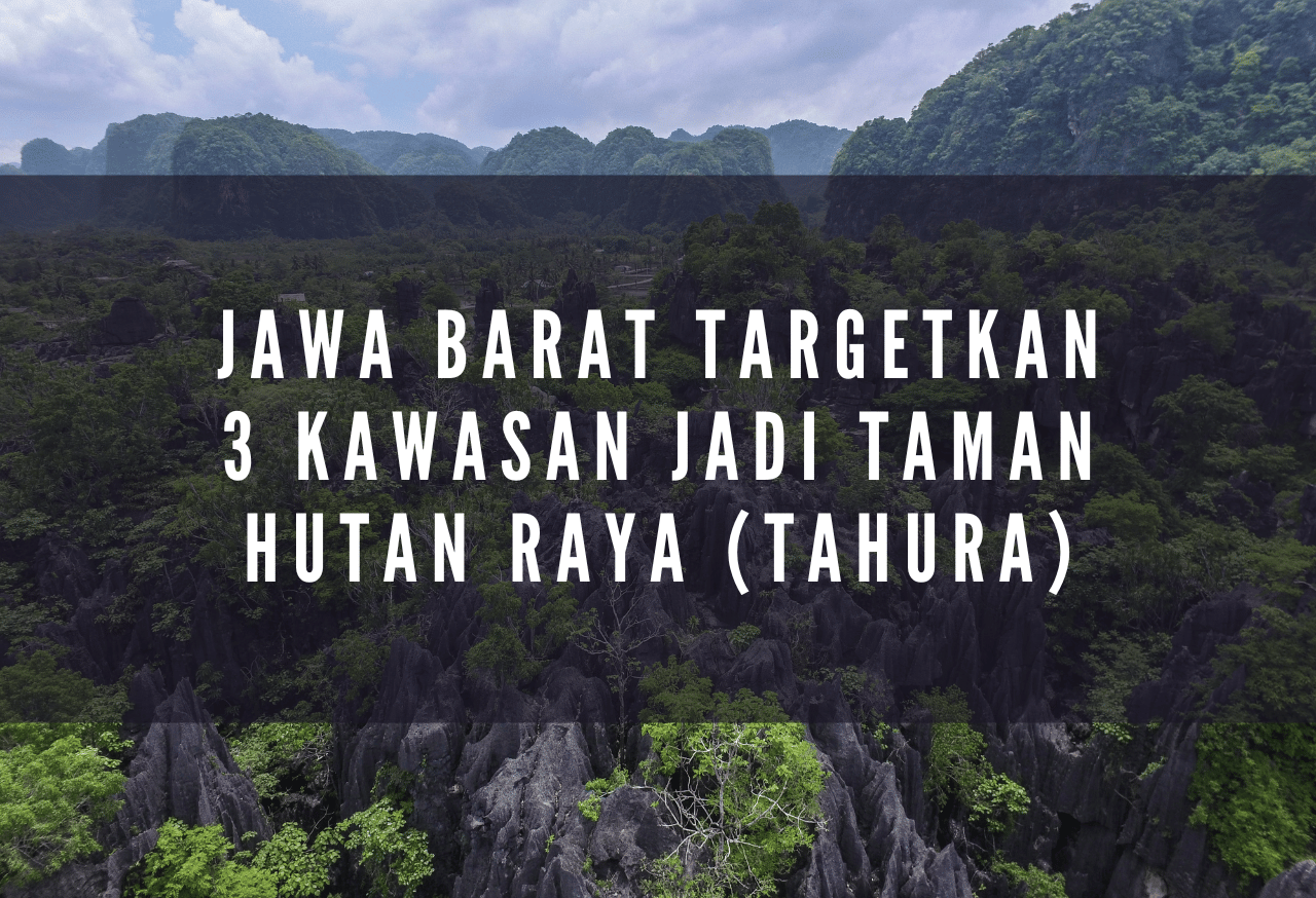 Jawa Barat Targetkan 3 Kawasan Jadi Taman Hutan Raya (Tahura)